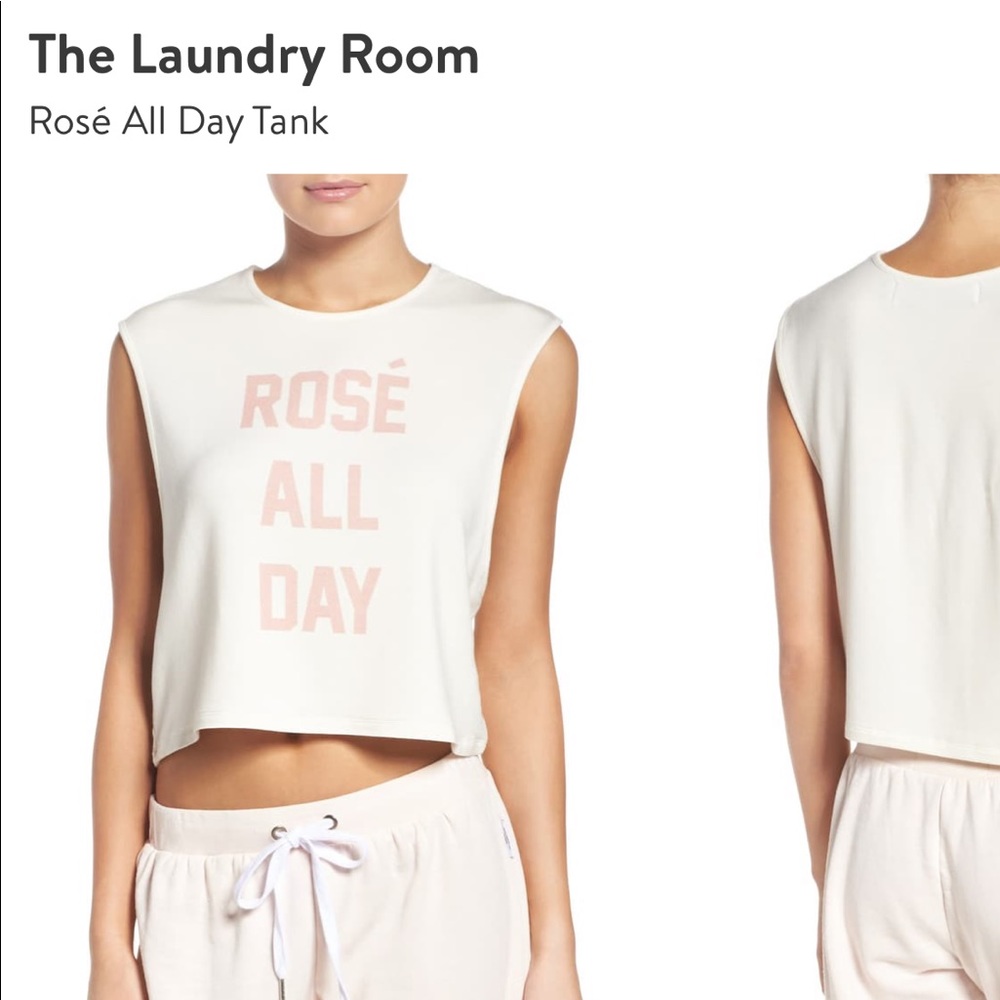 Rose All Day Crop Top